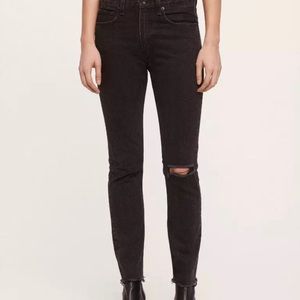 Rag and Bone High Rise Skinny Jeans - Size 28